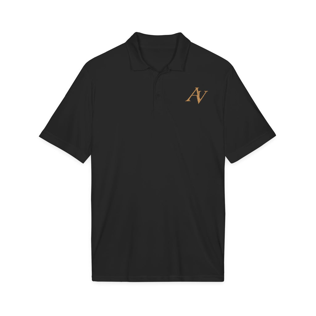 Embroidered AV Monogram Polo Shirt