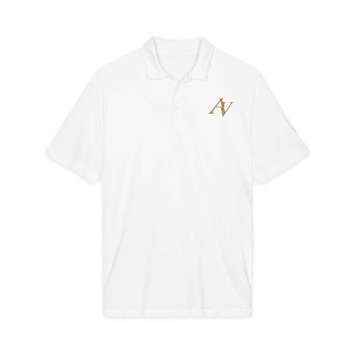 Embroidered AV Monogram Polo Shirt