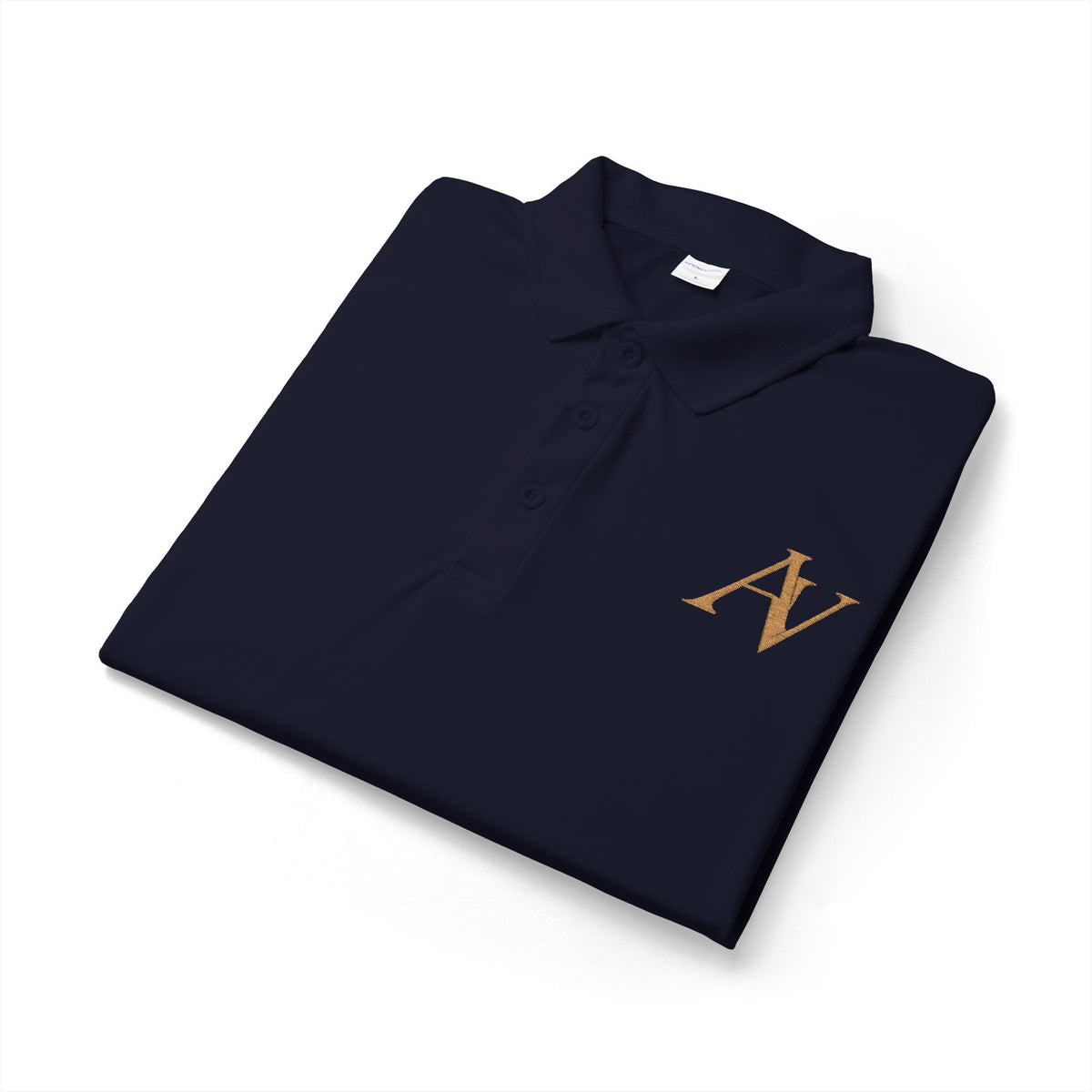 Embroidered AV Monogram Polo Shirt